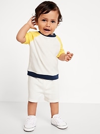 Image number 1 showing, Short-Sleeve Top and Shorts Set for Baby