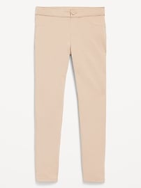 Image number 1 showing, School Uniform Ponte-Knit Jeggings for Girls