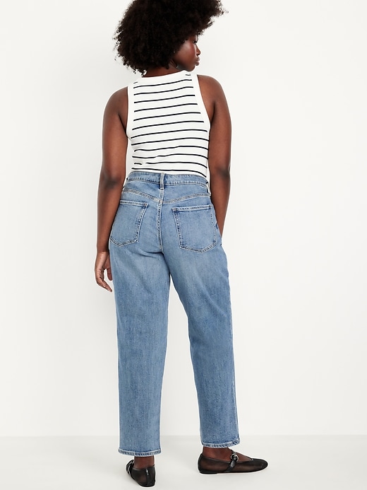 Image number 6 showing, Curvy High-Waisted OG Loose Jeans