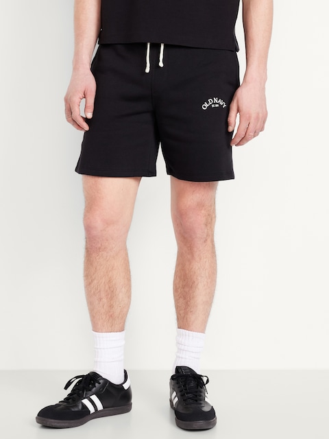 Short Première nécessité à logo, entrejambe de 18 cm