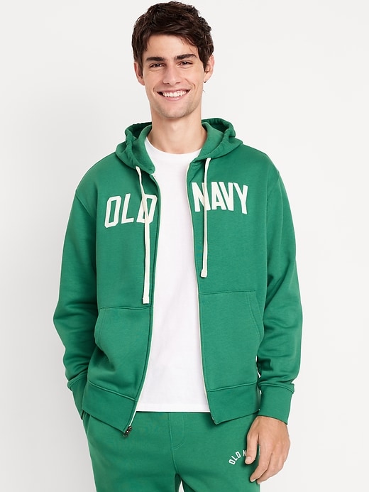 Image number 1 showing, Loose Logo Zip Hoodie