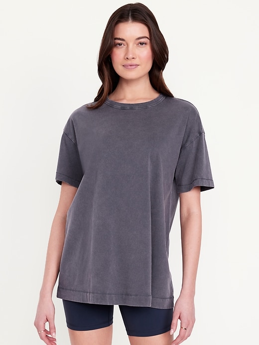 Image number 1 showing, Oversized EveryWear Tunic T-Shirt