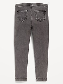 Image number 2 showing, Faux-Jean Leggings for Toddler Girls
