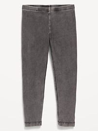 Image number 1 showing, Faux-Jean Leggings for Toddler Girls