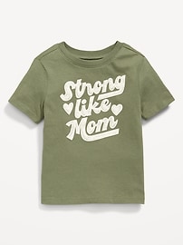 L'image numéro 1 présente T-shirt à manches courtes à imprimé unisexe pour Tout-petit