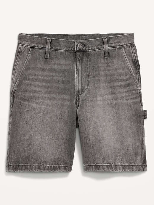 Image number 5 showing, Loose Jean Carpenter Shorts -- 9-inch inseam