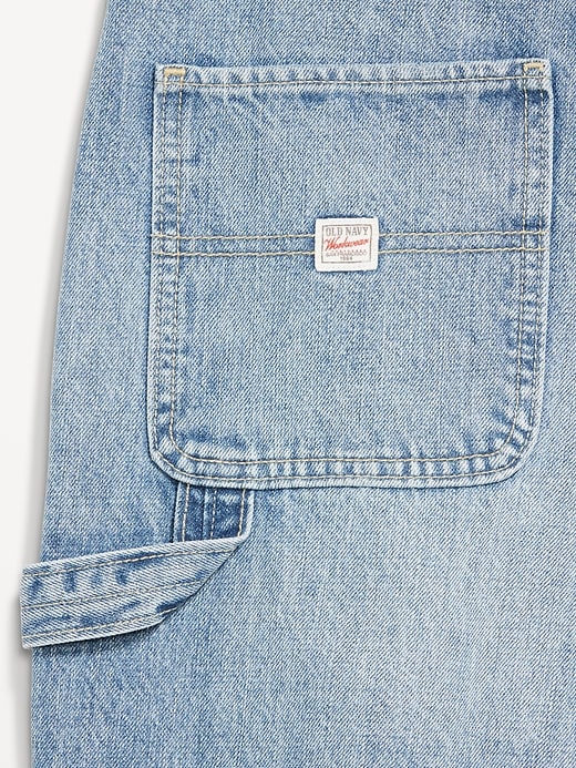 Image number 4 showing, Loose Jean Carpenter Shorts -- 9-inch inseam