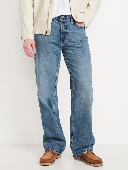 Image number 1 showing, 90’s Baggy Non-Stretch Carpenter Jeans