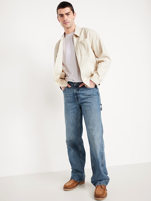 Image number 3 showing, 90’s Baggy Non-Stretch Carpenter Jeans