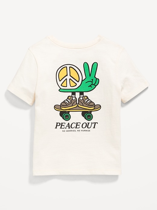 View large product image 2 of 2. Unisex Short-Sleeve Graphic T-Shirt for Toddler