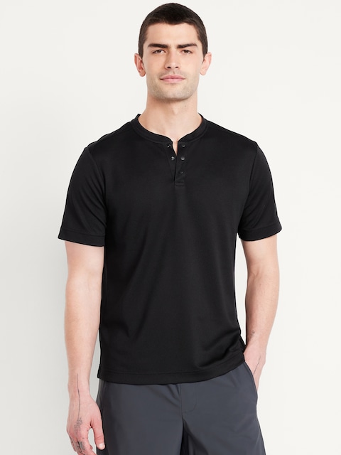 CloudMotion Henley T-Shirt