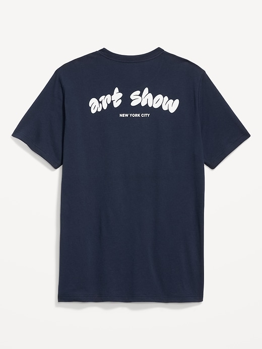 View large product image 2 of 2. Crew-Neck Graphic T-Shirt