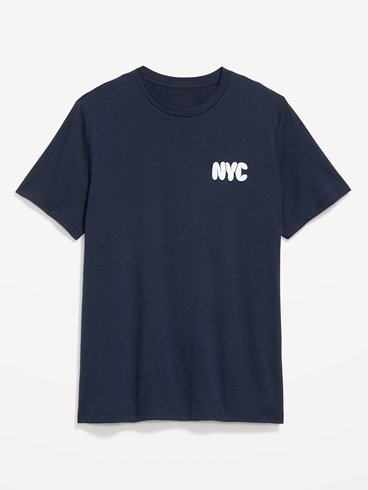View large product image 1 of 2. Crew-Neck Graphic T-Shirt