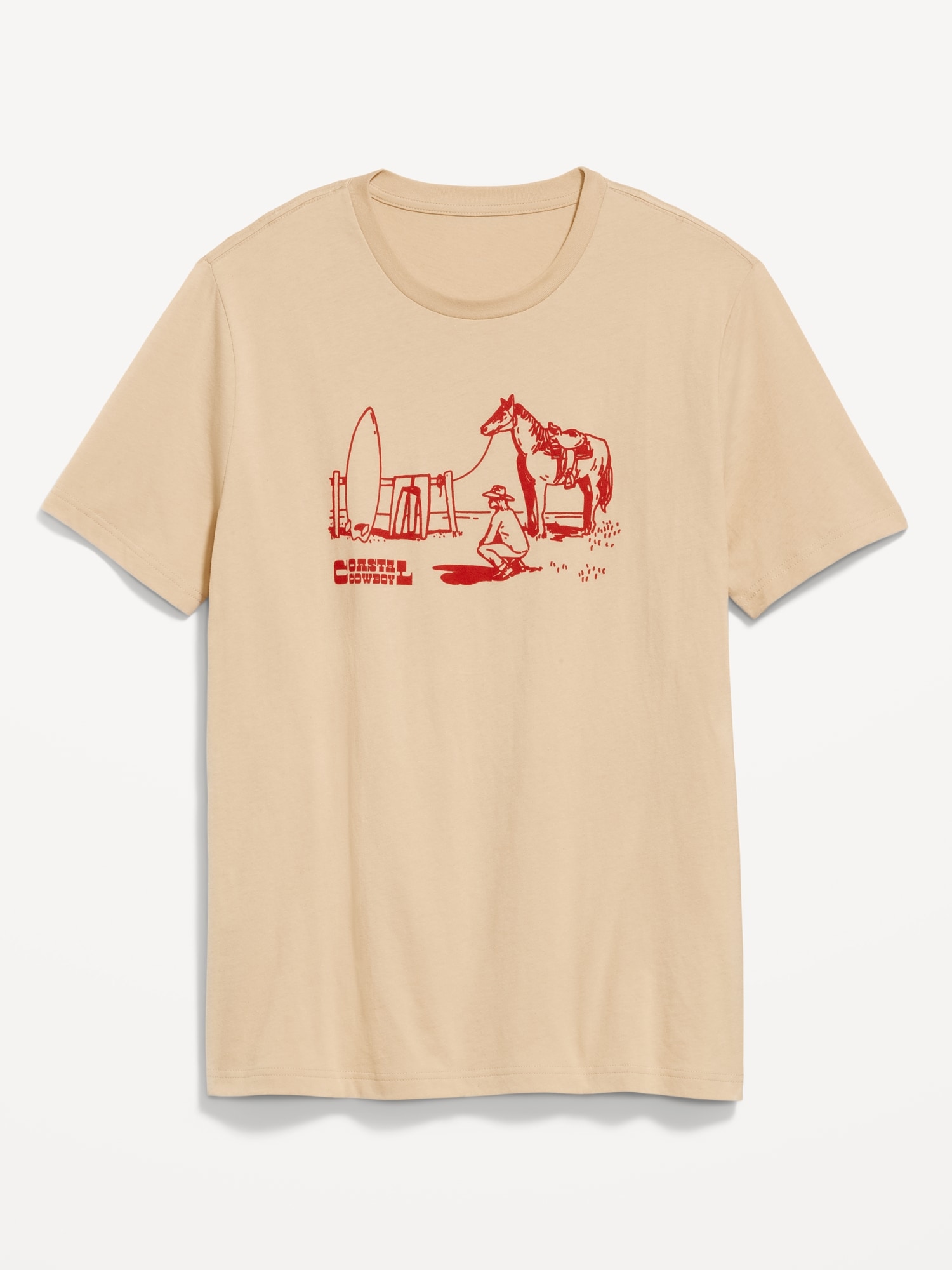 Crew-Neck Graphic T-Shirt
