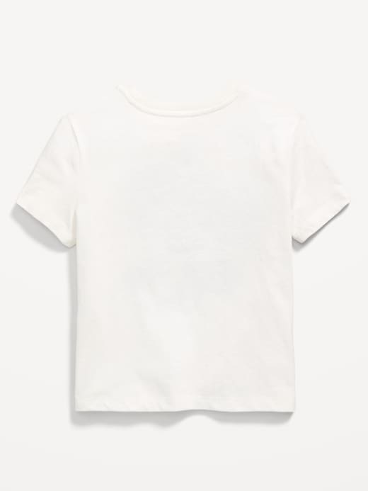 View large product image 2 of 2. Disney© Mickey Mouse Unisex Graphic T-Shirt for Toddler