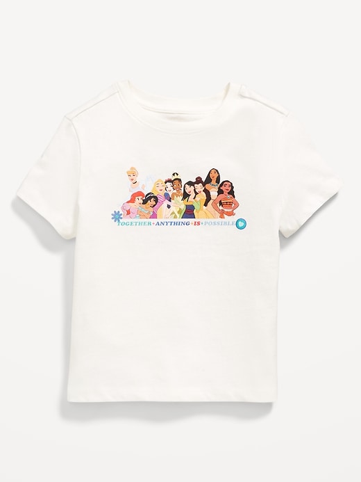 View large product image 1 of 2. Disney© Princesses Graphic T-Shirt for Toddler Girls