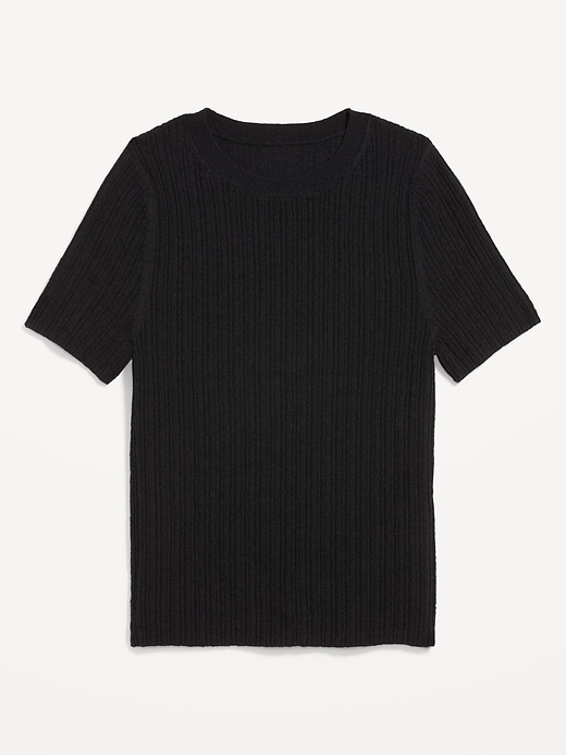 Image number 4 showing, Textured Bouclé T-Shirt