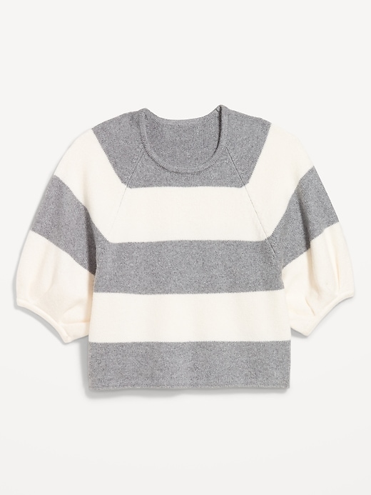 Image number 4 showing, SoSoft Puff-Sleeve Sweater