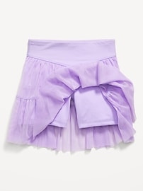 View large product image 6 of 7. High-Waisted PowerSoft Tutu Skort for Girls