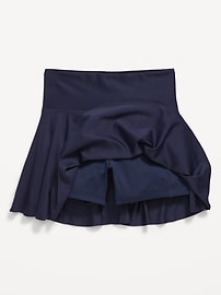 View large product image 4 of 4. High-Waisted PowerSoft Uniform Skort for Girls