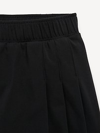 View large product image 5 of 6. High-Waisted PowerChill Pleated Performance Skort for Girls