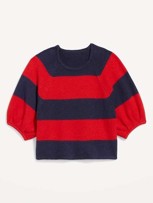 Image number 8 showing, SoSoft Puff-Sleeve Sweater