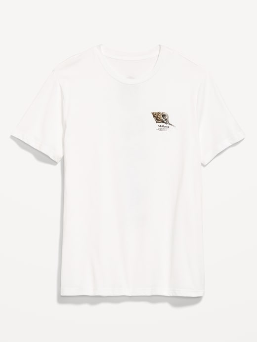 View large product image 1 of 2. Crew-Neck Graphic T-Shirt