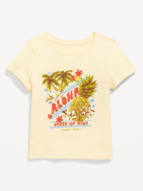 Short-Sleeve Graphic T-Shirt for Girls