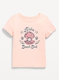 L'image numéro 1 présente T-shirt à manches courtes à imprimé pour fille