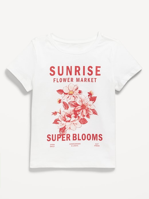 View large product image 1 of 2. Short-Sleeve Graphic T-Shirt for Girls