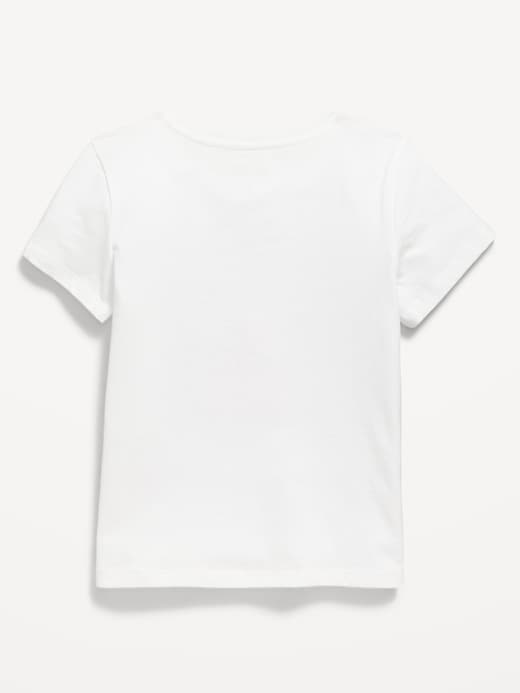 View large product image 2 of 2. Short-Sleeve Graphic T-Shirt for Girls