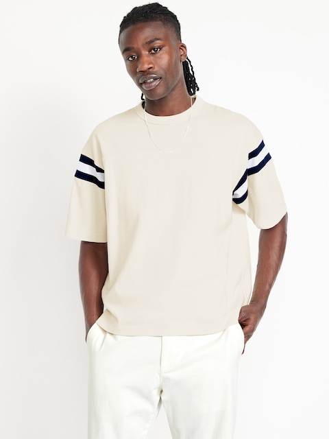 Heavyweight Football-Style T-Shirt