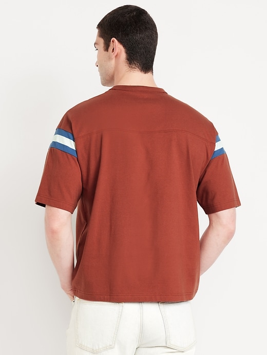 Image number 2 showing, Heavyweight Football-Style T-Shirt