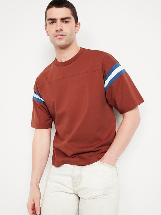 Image number 3 showing, Heavyweight Football-Style T-Shirt