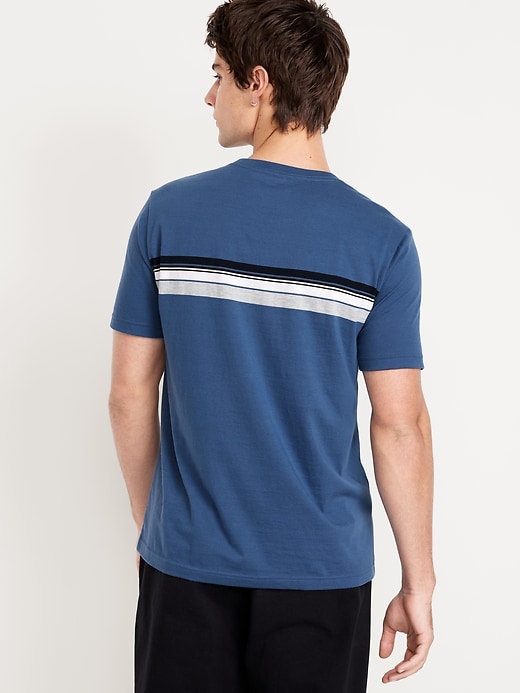 Image number 2 showing, Crew-Neck Striped T-Shirt
