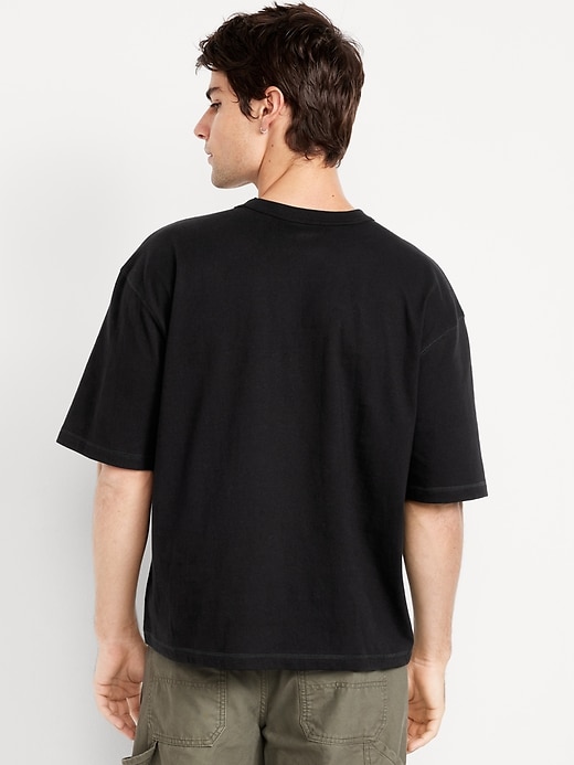 Image number 2 showing, Garment-Dyed Cropped T-Shirt