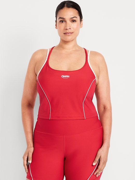 Image number 6 showing, Light Support PowerSoft Longline Sports Bra