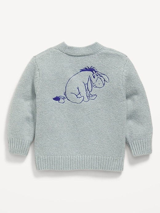 View large product image 2 of 2. Disney© Embroidered Graphic Cardigan Sweater for Baby
