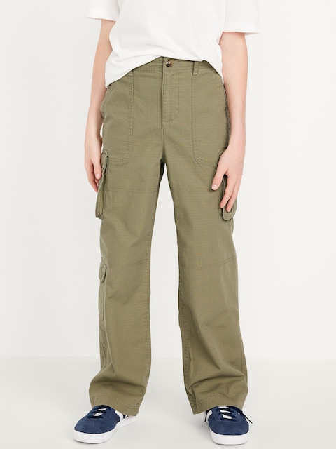 Pantalon cargo indéchirable coupe généreuse pour garçon
