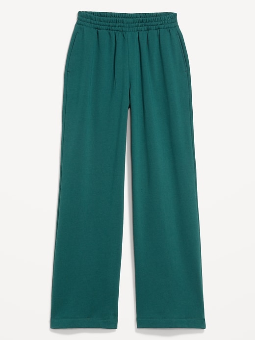 Image number 4 showing, High-Waisted SoComfy Wide-Leg Sweatpants
