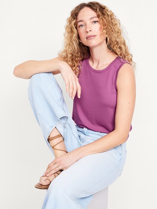 Image number 3 showing, Luxe Sleeveless Top