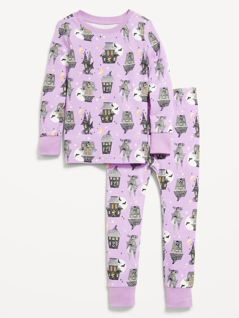 Pyjama ajusté à motif pour tout-petit et bébé - Multi