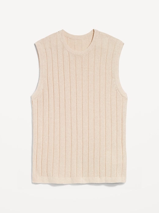 Image number 4 showing, Ribbed Sweater Vest