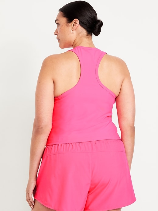 Image number 8 showing, PowerSoft Racerback Cropped Shell Tank