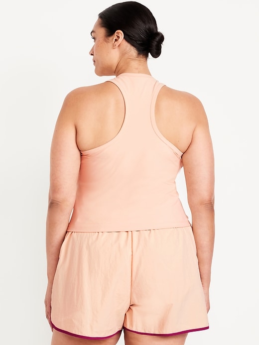 Image number 8 showing, PowerSoft Racerback Cropped Shell Tank