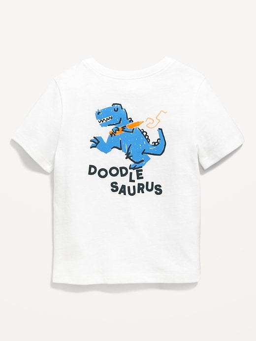 View large product image 2 of 2. Unisex Short-Sleeve Graphic T-Shirt for Toddler