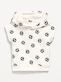 Image number 1 showing, Printed Dolman-Sleeve French Terry Pullover Hoodie for Baby
