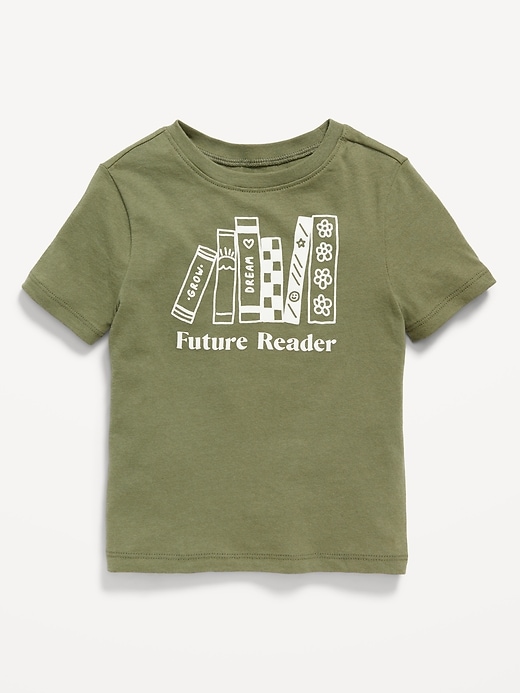 View large product image 1 of 1. Short-Sleeve Unisex Graphic T-Shirt for Toddler