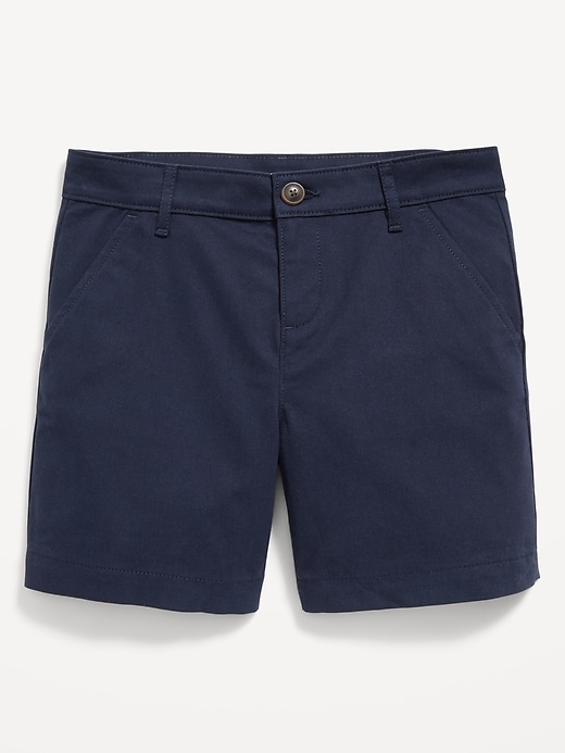 View large product image 1 of 1. School Uniform Twill Bermuda Shorts for Girls