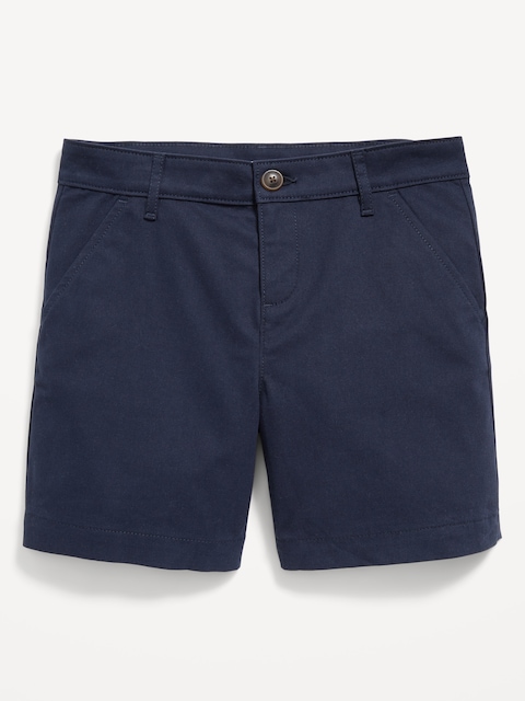 School Uniform Twill Bermuda Shorts for Girls